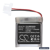Samsung BN59-01357F Replacement Battery, 3.85V, 210mAh, Li-Polymer 3