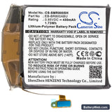 Samsung SM-R800 Replacement Battery, 3.85V, 450mAh, Li-Polymer 3