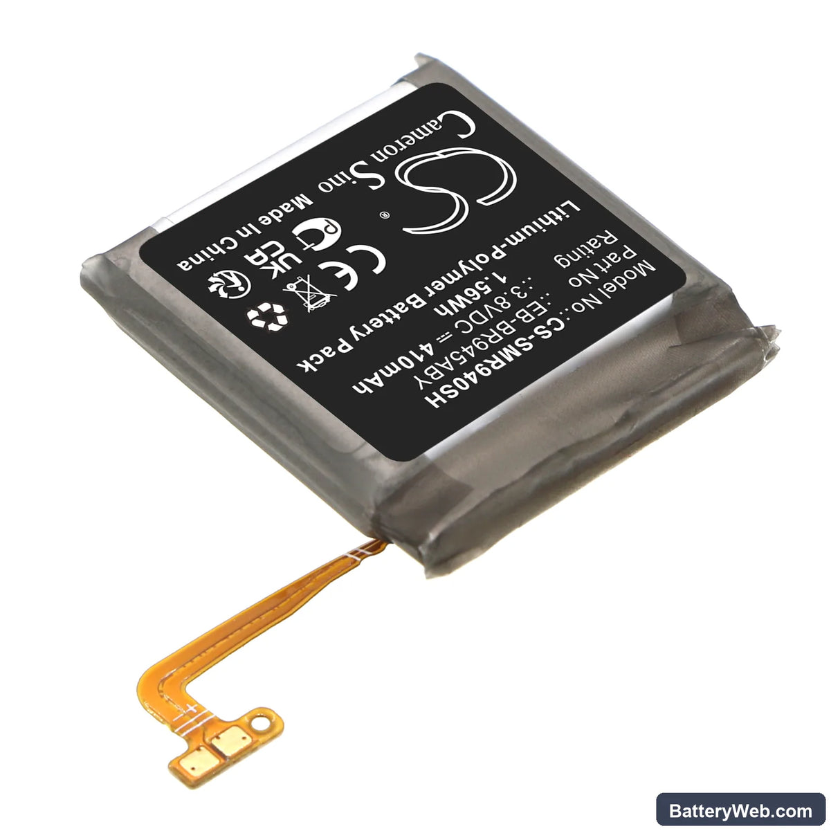Samsung Galaxy Watch 6 44mm Replacement Battery, 3.8V, 410mAh, Li-Polymer 2