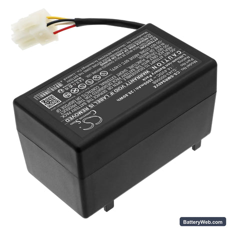 Samsung NaviBot SR8940 Replacement Battery, 14.4V, 2000mAh, Li-ion 2