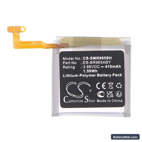 Samsung SM-R960 Replacement Battery, 3.88V, 410mAh, Li-Polymer 3