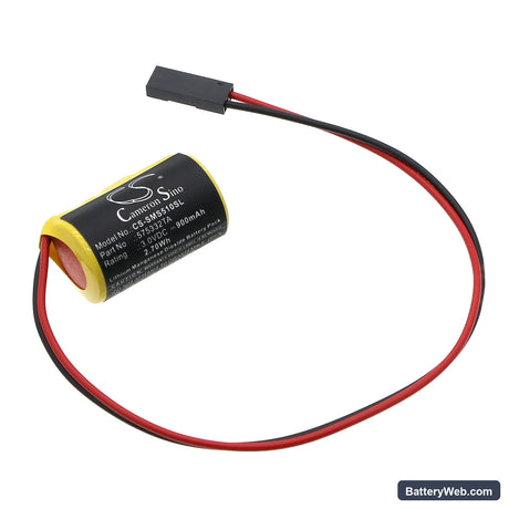 Siemens Simatic SL761 Replacement Battery, 3V, 900mAh, Li-MnO2 1