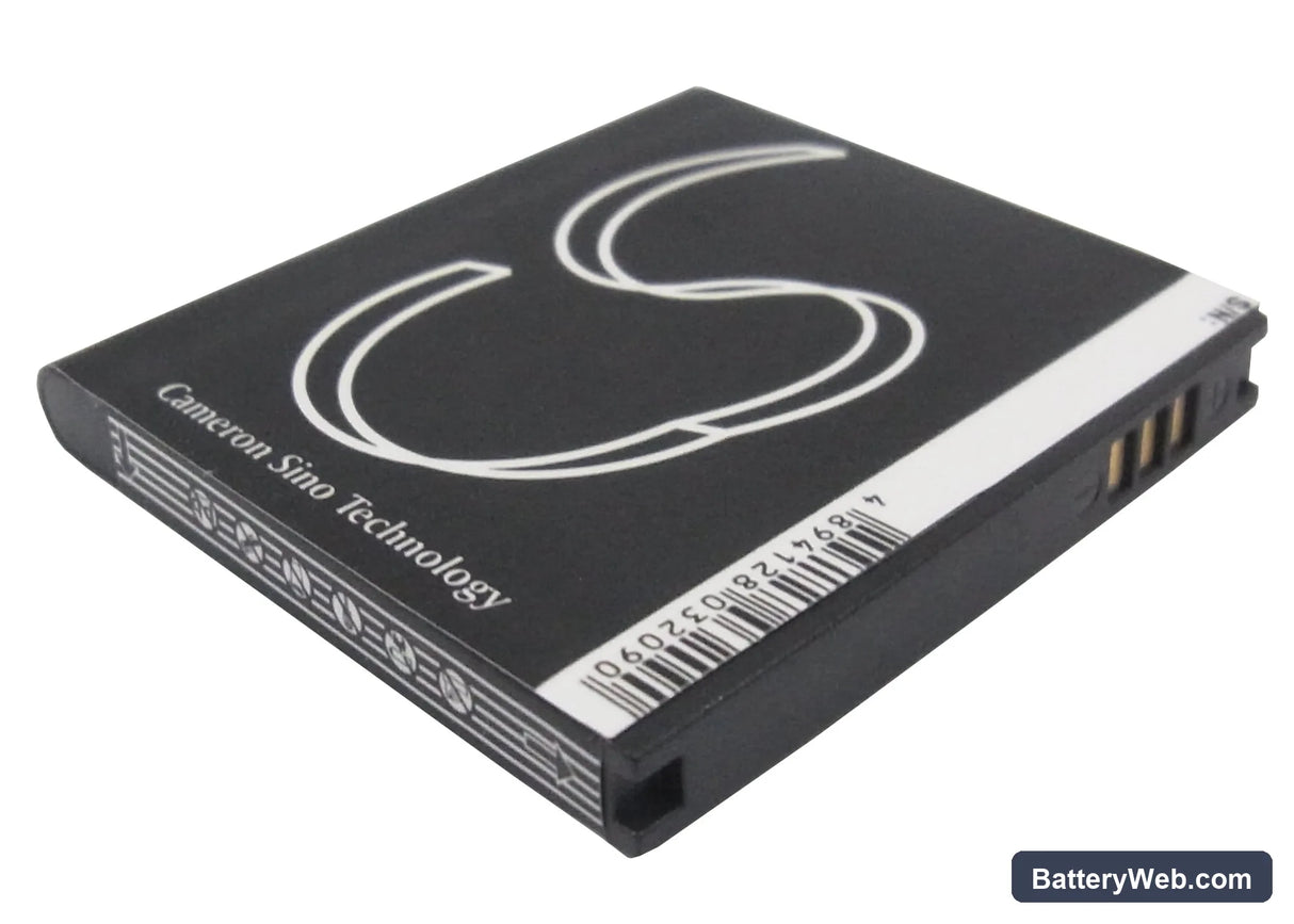 Samsung S5200 Replacement Battery, 3.7V, 750mAh, Li-ion 3