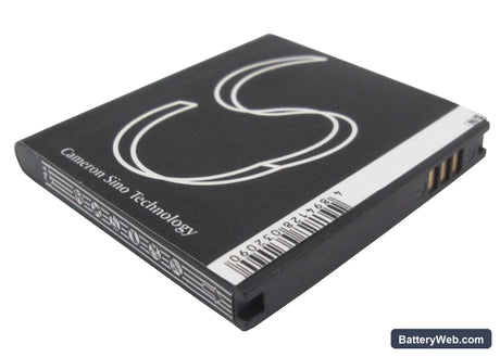 Samsung S5200 Replacement Battery, 3.7V, 750mAh, Li-ion 4
