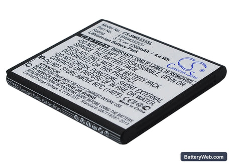Samsung GT-S5570 Replacement Battery, 3.7V, 1200mAh, Li-ion 1
