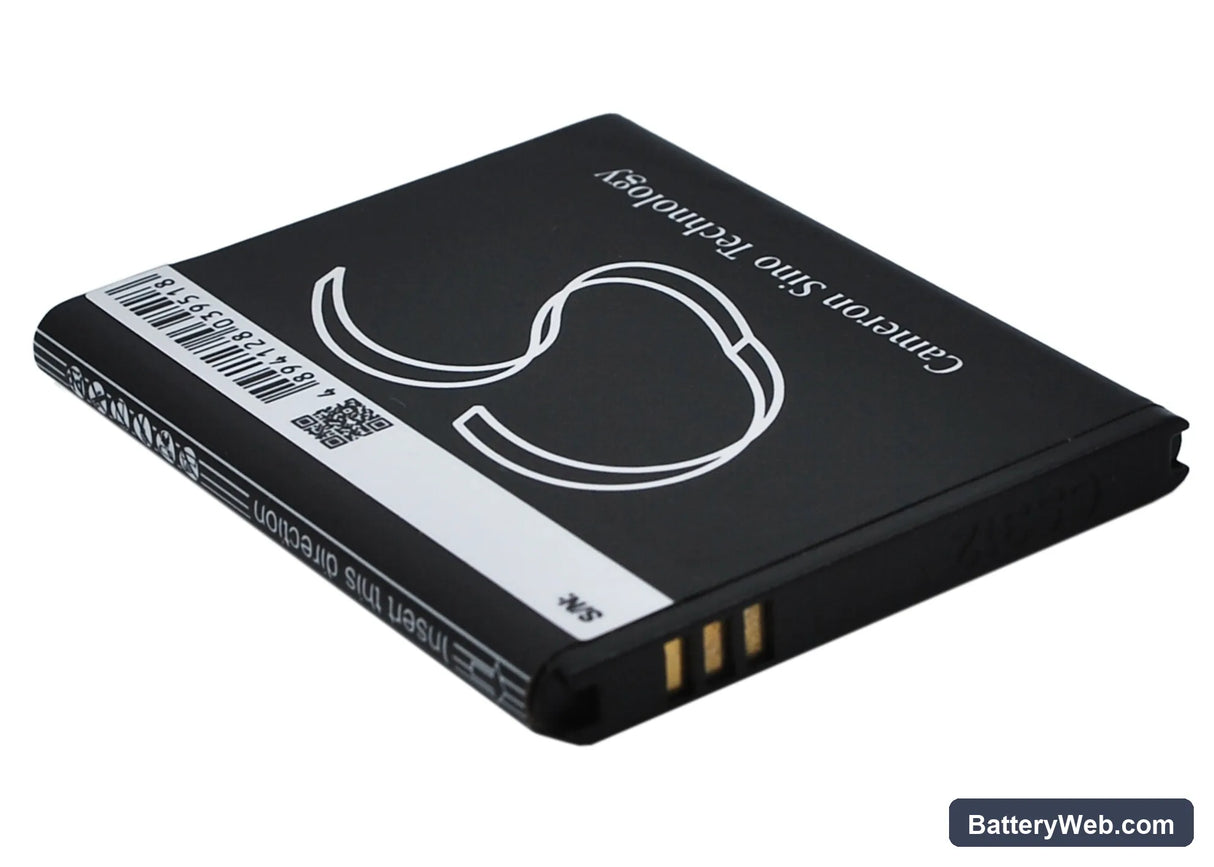 Samsung GT-S5570 Replacement Battery, 3.7V, 1200mAh, Li-ion 3