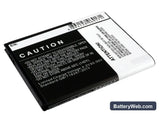 Samsung GT-S5570 Replacement Battery, 3.7V, 1300mAh, Li-ion 3