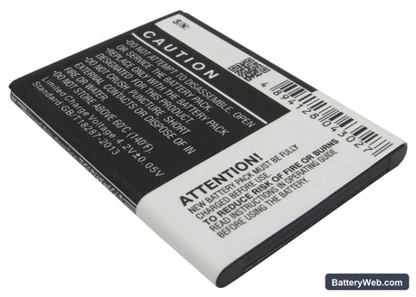 Samsung GT-S5830 Replacement Battery, 3.7V, 1350mAh, Li-ion 4