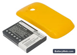 Samsung GT-S6500 Replacement Battery, 3.7V, 2400mAh, Li-ion 3