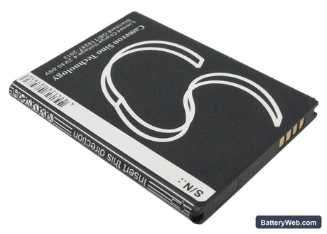 Samsung GT-S6810 Replacement Battery, 3.7V, 1300mAh, Li-ion 3