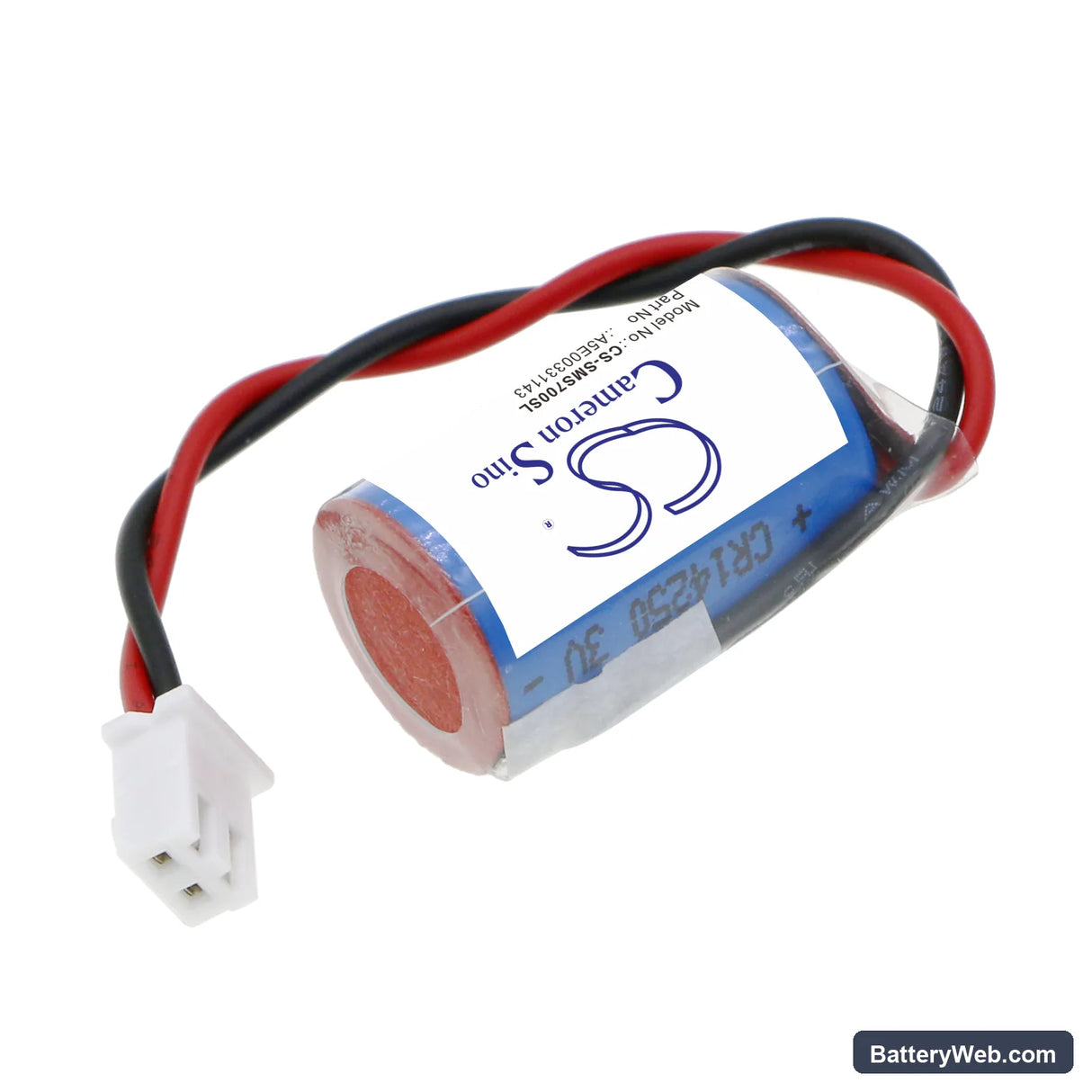 Siemens Simatic S-7 Replacement Battery, 3V, 800mAh, Li-MnO2 2