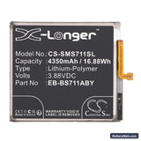 Samsung SM-S711B Replacement Battery, 3.88V, 4350mAh, Li-Polymer 3