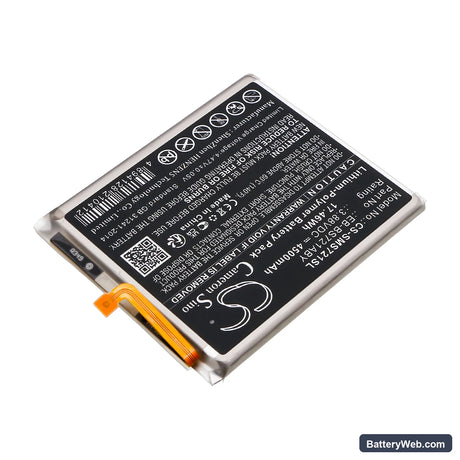 Samsung SM-S721 Replacement Battery, 3.88V, 4500mAh, Li-Polymer 2