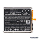 Samsung SM-S721 Replacement Battery, 3.88V, 4500mAh, Li-Polymer 3