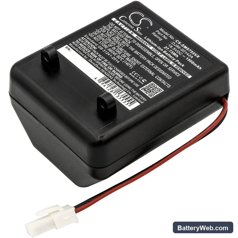 Samsung SS7550 Replacement Battery, 18.5V, 1500mAh, Li-ion 1