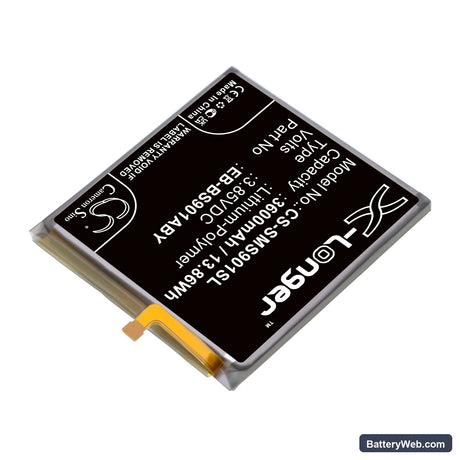 Samsung Galaxy S22 5G Replacement Battery, 3.85V, 3600mAh, Li-Polymer 2