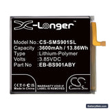 Samsung Galaxy S22 5G Replacement Battery, 3.85V, 3600mAh, Li-Polymer 3