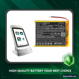 Somfy 1824029 Replacement Battery, 3.7V, 2100mAh, Li-Polymer 6