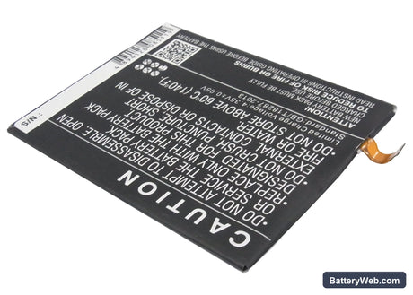 Samsung SM-T110 Replacement Battery, 3.8V, 3600mAh, Li-Polymer 4
