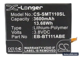 Samsung SM-T110 Replacement Battery, 3.8V, 3600mAh, Li-Polymer 5