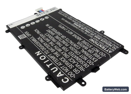 Samsung SM-230 Replacement Battery, 3.85V, 4000mAh, Li-Polymer 4