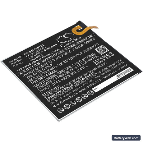 Samsung Galaxy Tab A 8.4 2020 Replacement Battery, 3.85V, 4800mAh, Li-Polymer 1
