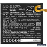 Samsung Galaxy Tab A 8.4 2020 Replacement Battery, 3.85V, 4800mAh, Li-Polymer 3
