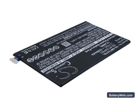 Samsung Galaxy Tab 4 8.0 Replacement Battery, 3.7V, 3350mAh, Li-Polymer 3