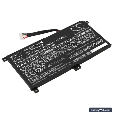 Samsung NT501R5L-M15/C Replacement Battery, 11.4V, 3700mAh, Li-Polymer 1