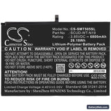 Samsung Galaxy Tab A7 10.4 2020 Replacement Battery, 3.85V, 6800mAh, Li-Polymer 3