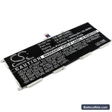 Samsung SM-T530 Replacement Battery, 3.8V, 6000mAh, Li-Polymer 1