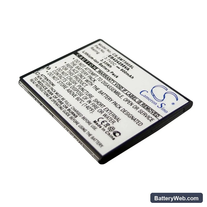 USCellular SCH-R390 Replacement Battery, 3.7V, 900mAh, Li-ion 1
