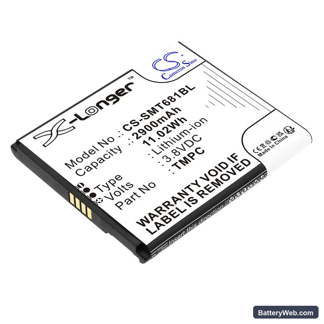 Sunni P2 LITE SE Replacement Battery, 3.8V, 2900mAh, Li-ion 1