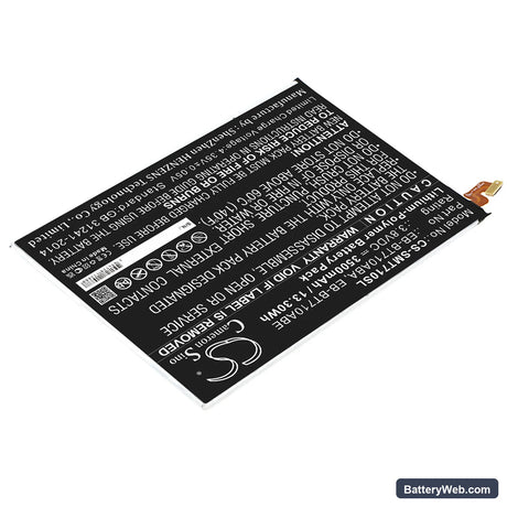 Samsung SM-T710 Replacement Battery, 3.8V, 3500mAh, Li-Polymer 2
