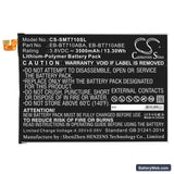 Samsung SM-T710 Replacement Battery, 3.8V, 3500mAh, Li-Polymer 3