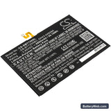 Samsung Galaxy Tab S5e Replacement Battery, 3.85V, 6800mAh, Li-Polymer 1