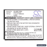 BoostMobile Transform Ultra Replacement Battery, 3.7V, 1200mAh, Li-ion 3