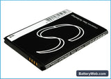 Samsung SGH-T769 Replacement Battery, 3.7V, 1500mAh, Li-ion 2