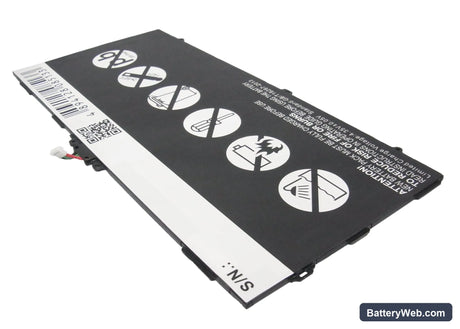 Samsung SM-T800 Replacement Battery, 3.8V, 7900mAh, Li-Polymer 3