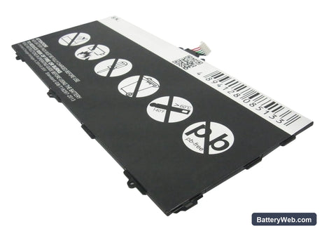 Samsung SM-T800 Replacement Battery, 3.8V, 7900mAh, Li-Polymer 4