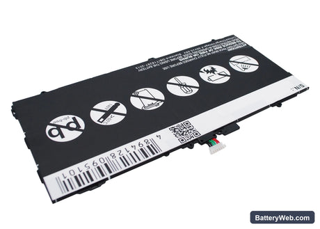 Samsung Galaxy Tab S 10.5 Replacement Battery, 3.8V, 7900mAh, Li-Polymer 4