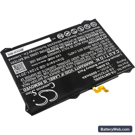 Samsung Galaxy Tab S3 9.7 Replacement Battery, 3.8V, 6000mAh, Li-Polymer 2