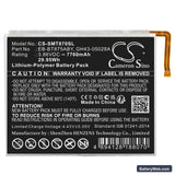Samsung SM-T870 Replacement Battery, 3.86V, 7760mAh, Li-Polymer 3