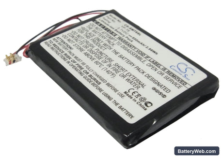 Samsung YP-T8 Replacement Battery, 3.7V, 800mAh, Li-ion 1