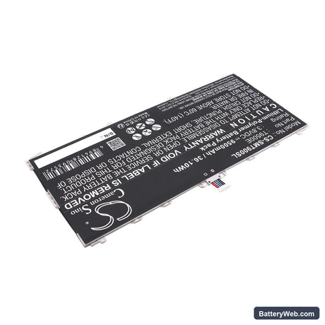 Samsung SM-T900 Replacement Battery, 3.8V, 9500mAh, Li-Polymer 2