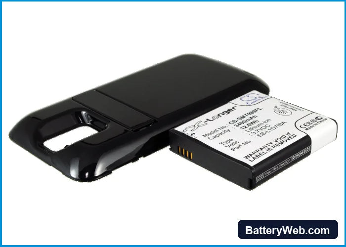 Samsung Galaxy S Hercules Replacement Battery, 3.7V, 3400mAh, Li-ion 2