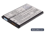 MetroPCS SCH-R270 Replacement Battery, 3.7V, 800mAh, Li-ion 1
