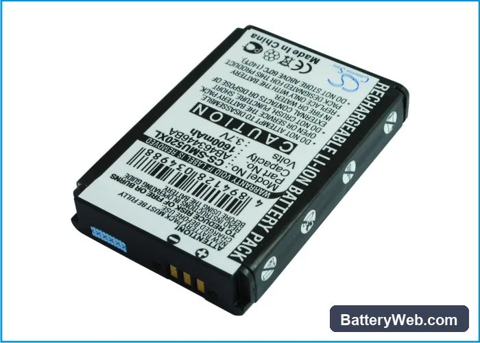 Samsung SCH-U520 Replacement Battery, 3.7V, 1600mAh, Li-ion 2