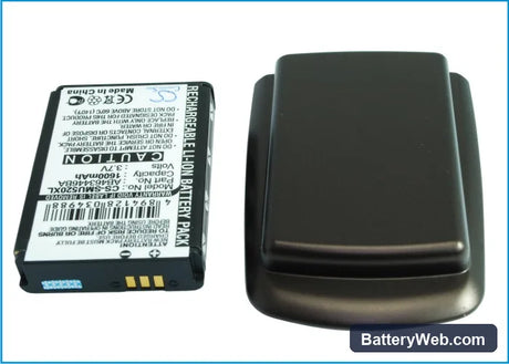 Samsung SCH-U520 Replacement Battery, 3.7V, 1600mAh, Li-ion 5