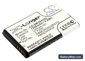 Verizon SCH-U680 Replacement Battery, 3.7V, 1300mAh, Li-ion 1